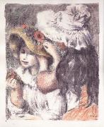 Pierre-Auguste Renoir Second Plate oil painting reproduction